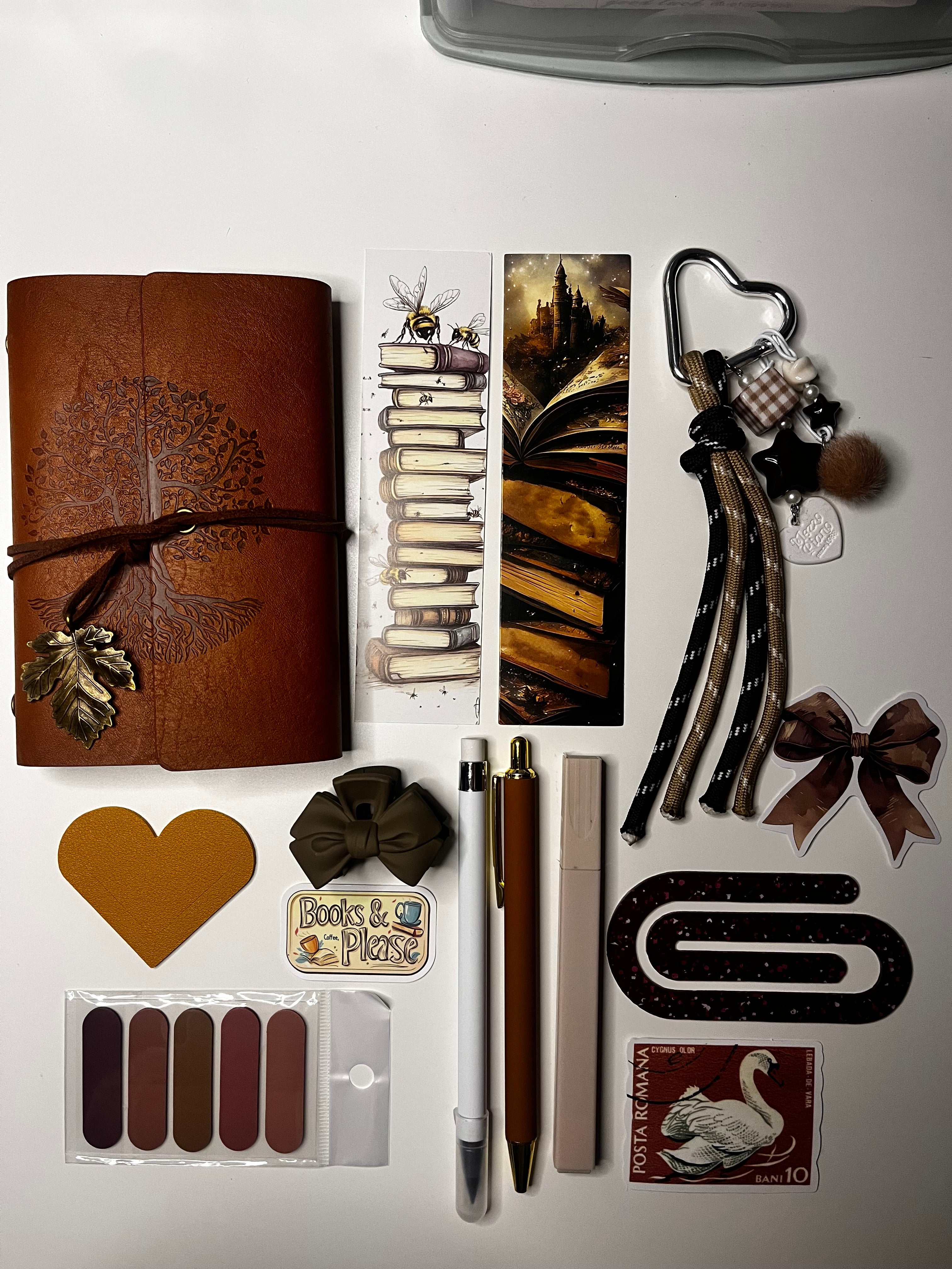 Cuaderno mini marrón