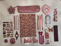 Conjunto cuaderno Verano Rosa