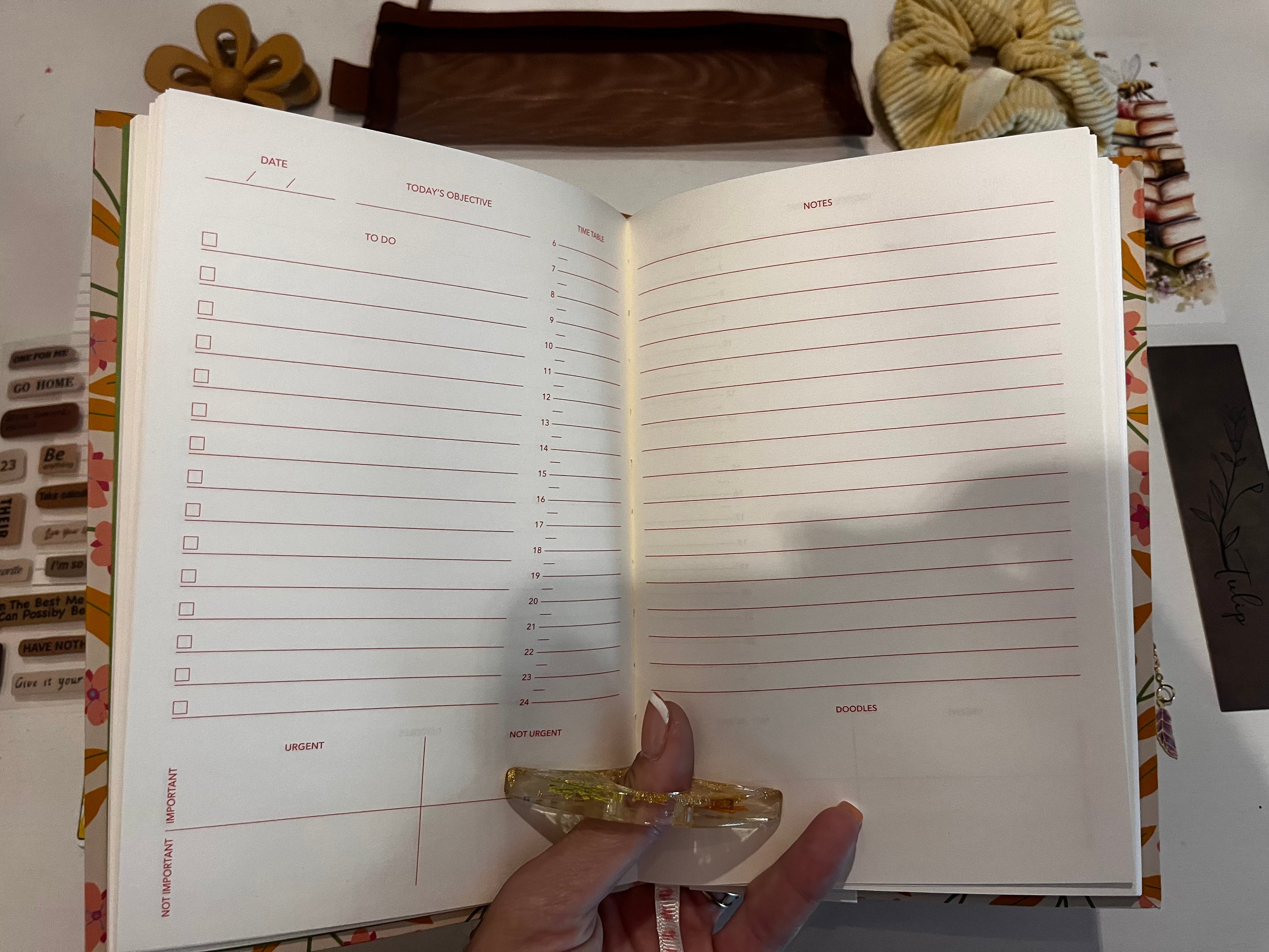 Conjunto cuaderno Verano Amarillo