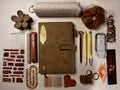 Conjunto cuaderno Marrón