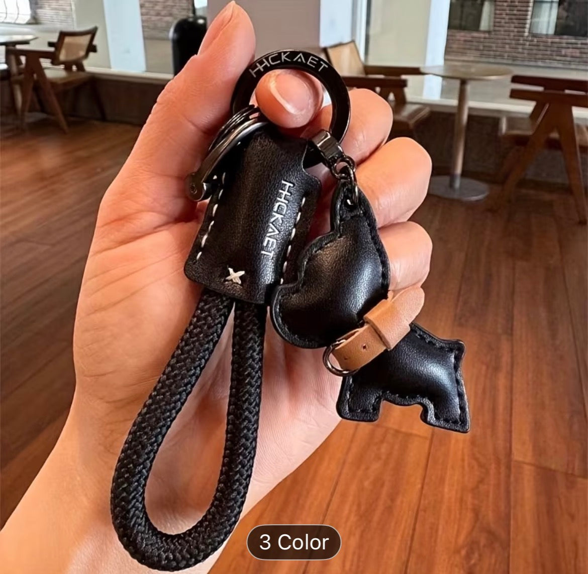 Llavero Perro Negro