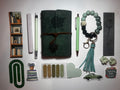 Conjunto mini cuaderno Verde