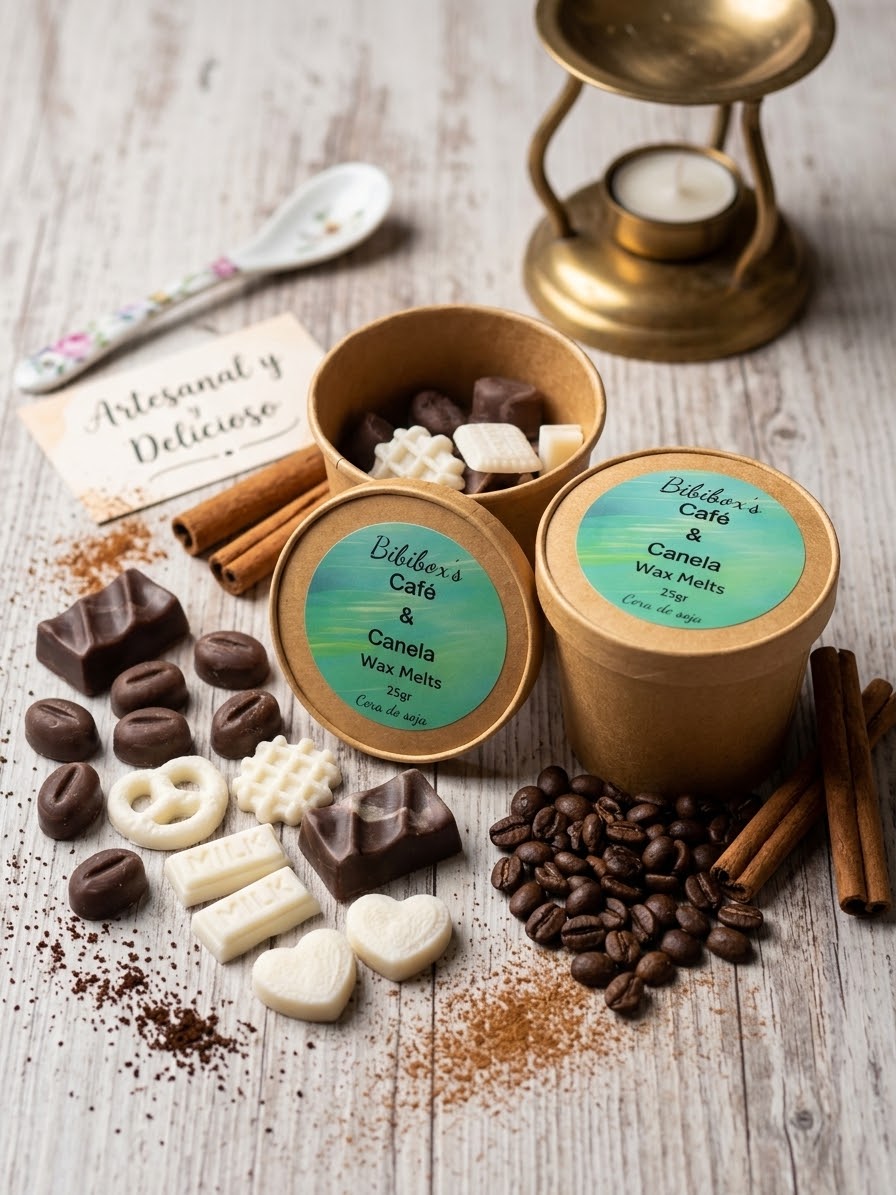 Wax Melts Café y Canela