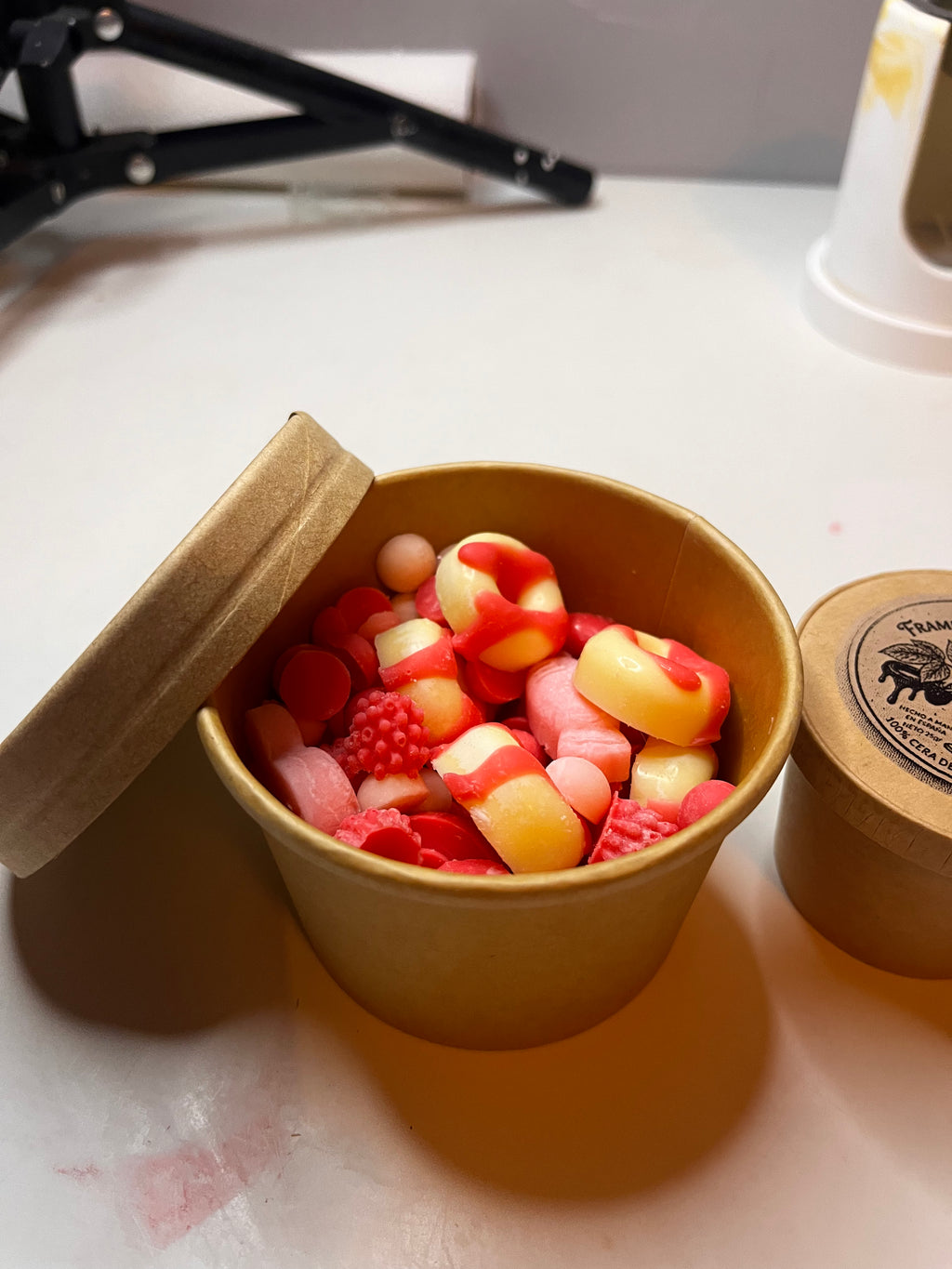 Wax Caramelo, Frambuesa & Vainilla